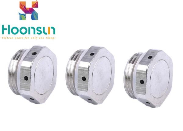 Electroplating Brass M5 * 1.5 Breather Vent Valve , High Performance Air Vent