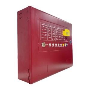  Red Gray Conventional Gas Extinguishing System 4 Zone Fire Suppression Control Panel Manufactures