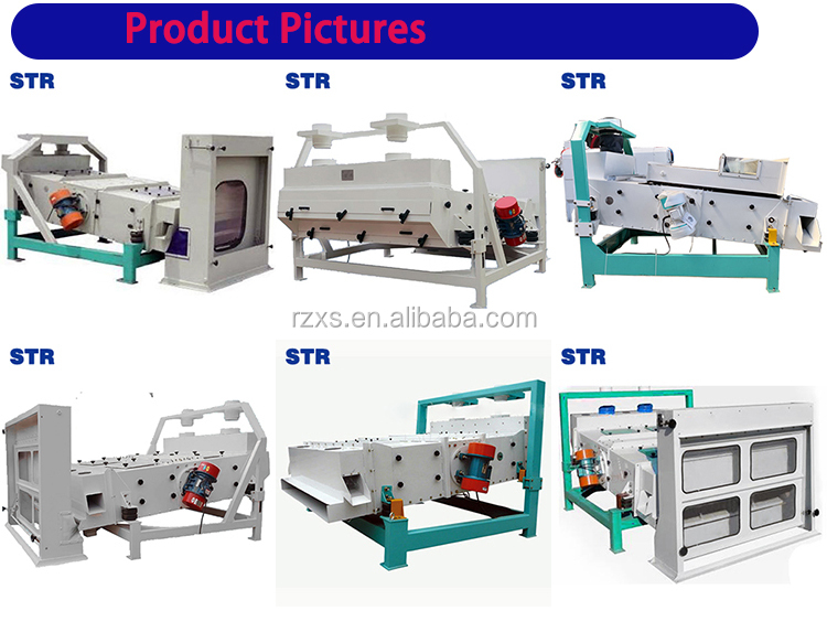 TQLZ150 Seed Paddy Rice Mill Vibrating Cleaning Machine In Bangladesh Market