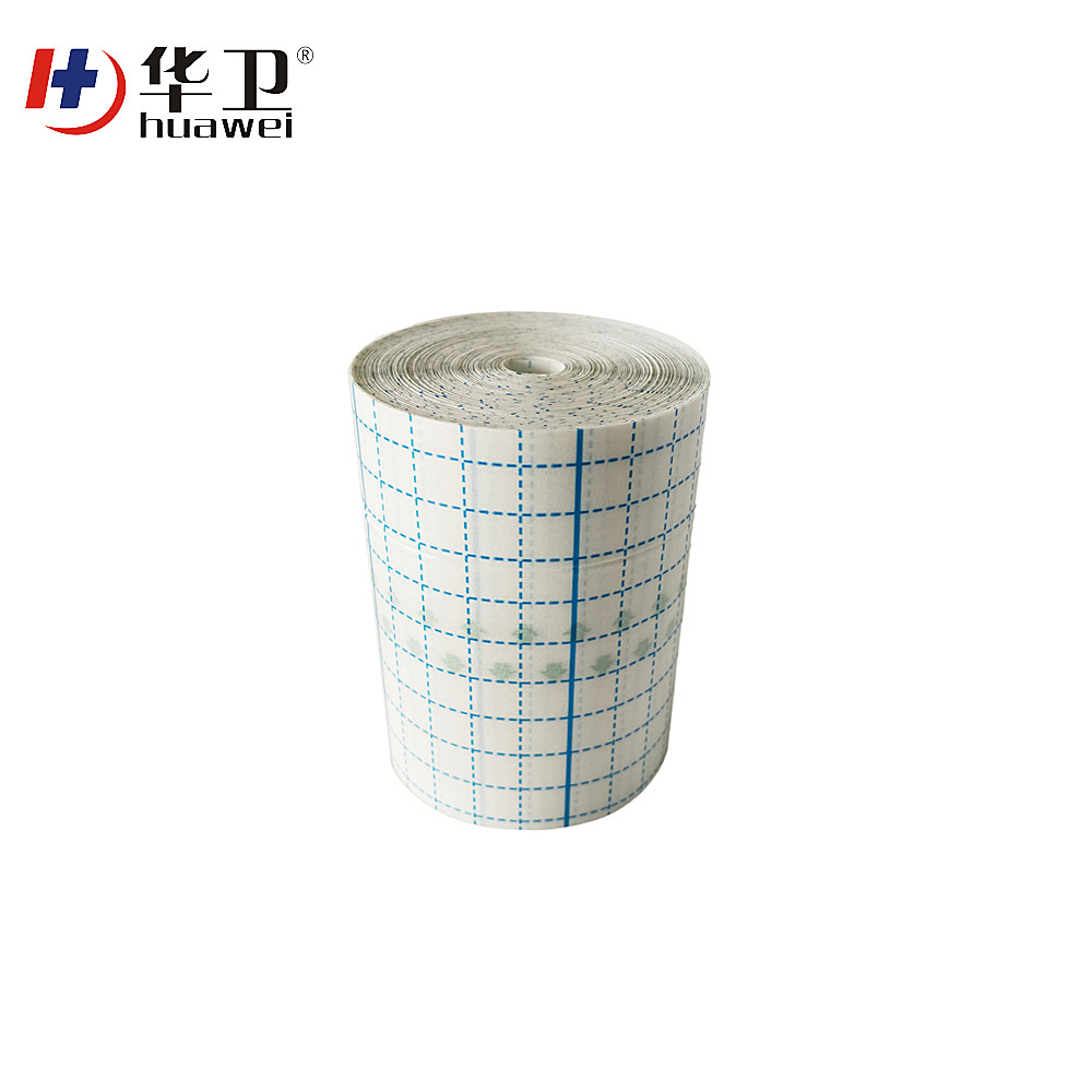 polyurethane PU film with adhesive and release paper for wound dressing