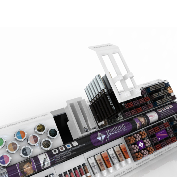 Countertop Cosmetic Display Stand Acrylic Lipstick Display Stand