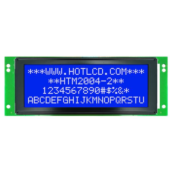 China Durable 4X20 Character LCD Module With Side White Backlight HTM2004-2 on sale China Durable 4X20 Character LCD Module With Side White Backlight HTM2004-2 on sale