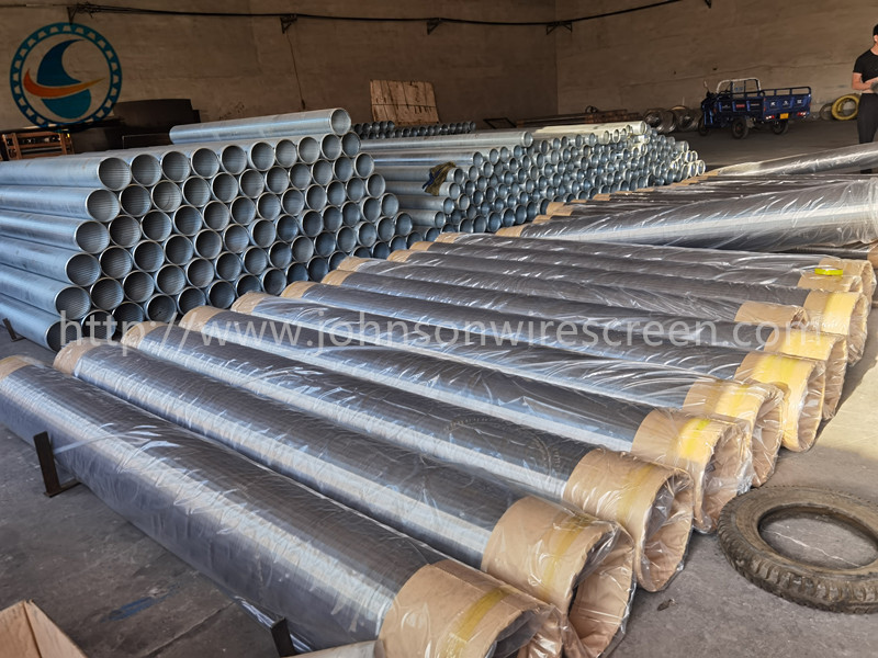 Jis Standard Oil Water Well Screen Filter Tube Length 1m-6m