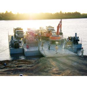  Reusable Combined Ferry Pontoon Equipment 200t Load Capacity Manufactures