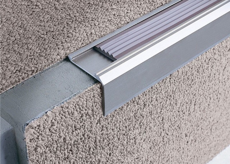 Grace Surface Aluminum Carpet Trim Aluminium Stair Carpet Edge Strips