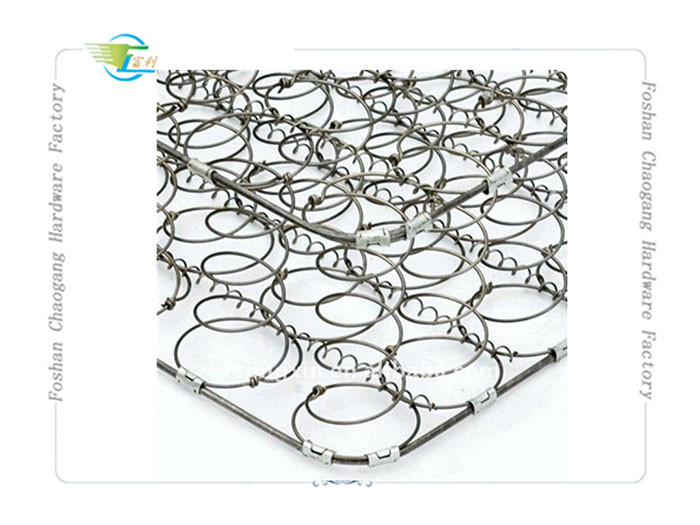 Roll Packing Mattress Bonnell Coil Unit , Upholstery Coil Springs Multi Size