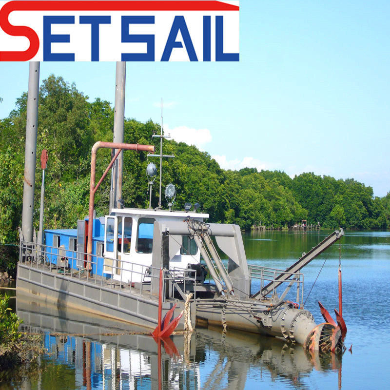 Hydraulic 5000m3 22inch Cutter Suction Mud Dredger for Sale