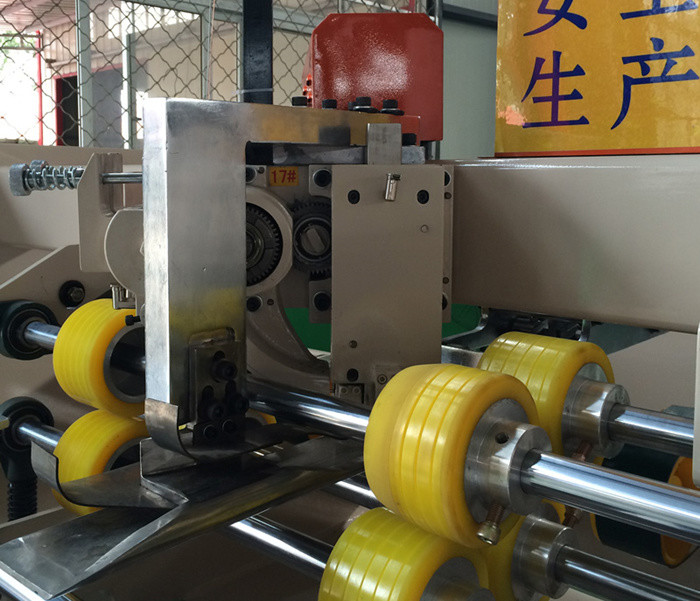 Corrugated Cardboard Automatic Box Stitching Machine Single Piece 2800mm Sheet