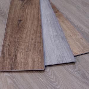 Scratch Resistant SPC Flooring with Formaldehyde Free Locking Buckle and PVC
