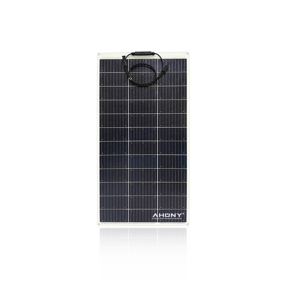 100 Watt Mono Solar Panel Solar PV Module Rv Semi Flexible Solar Power System for boat bimini yacht balcony fence awning