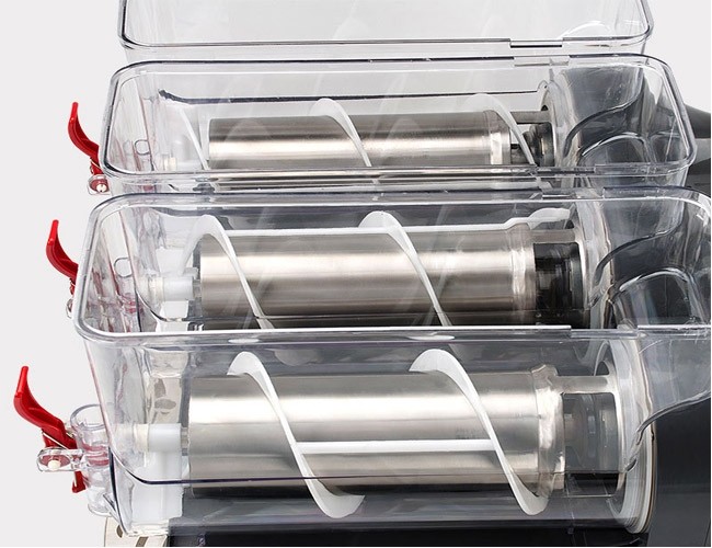 Stainless Steel Commercial Margarita Machine Milk Shake Inner Outer Freezing Cylinder