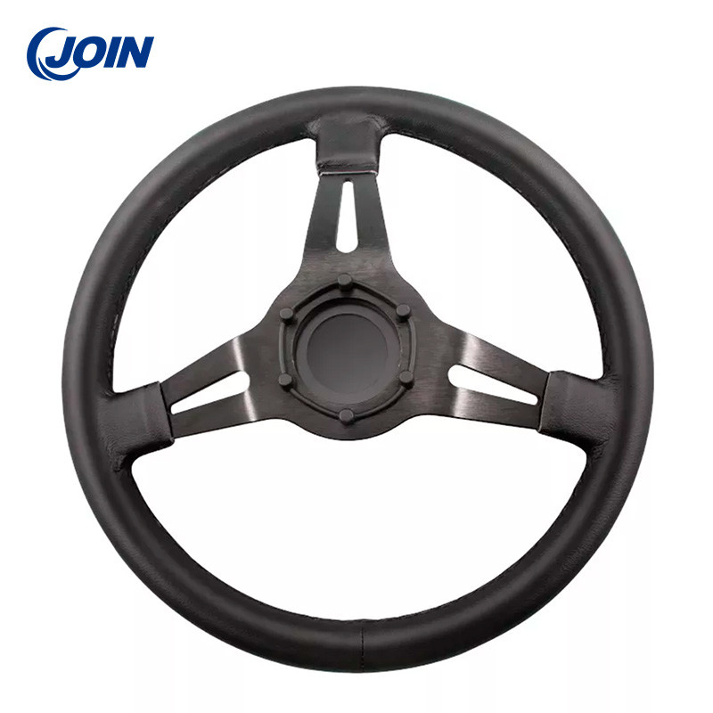 ODM 13.5 Inch Steering Wheel 1.2kg Electric Car Steering Wheel