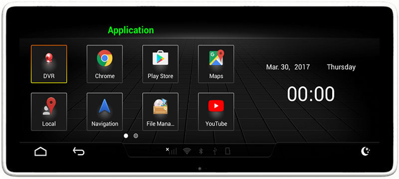 Ouchuangbo car audio gps multimedia for Audi A6 A6L for 2005-2011 RHD stereo navi android 9.0 O1