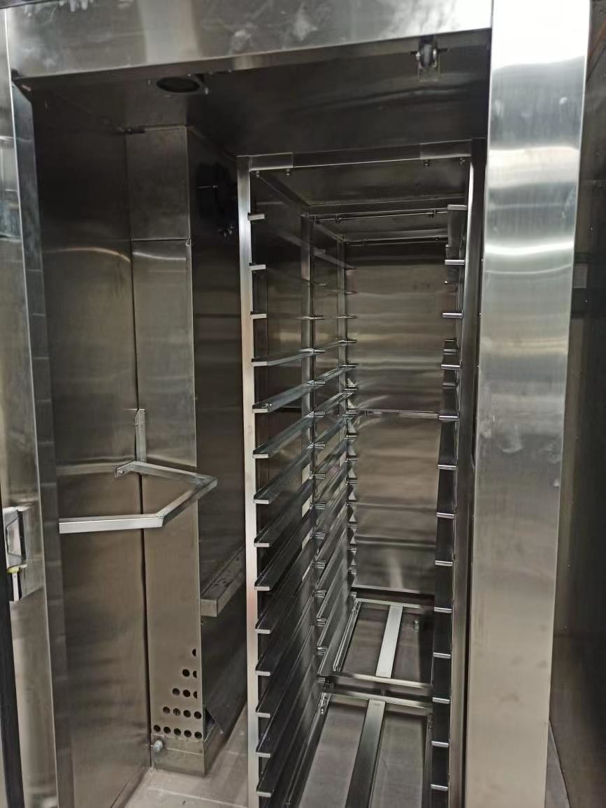 Yasur YST-2R2 Roll In Type Commercial Dough Proofer Double Racks 40X60cm Trays 220V 2KW