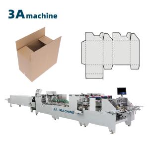 1300JGKW Cardboard Box Folder Gluer with Electric Drive and Dual- Lock Bottom