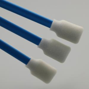 China 125mm Square Sponge Head Foam Cleaning Swabs For Industrial Applications on sale