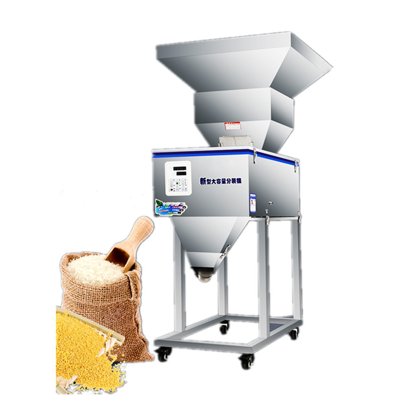 220V Automatic Weighing Packing Machine For Tea Bean Salt Particle 3000g