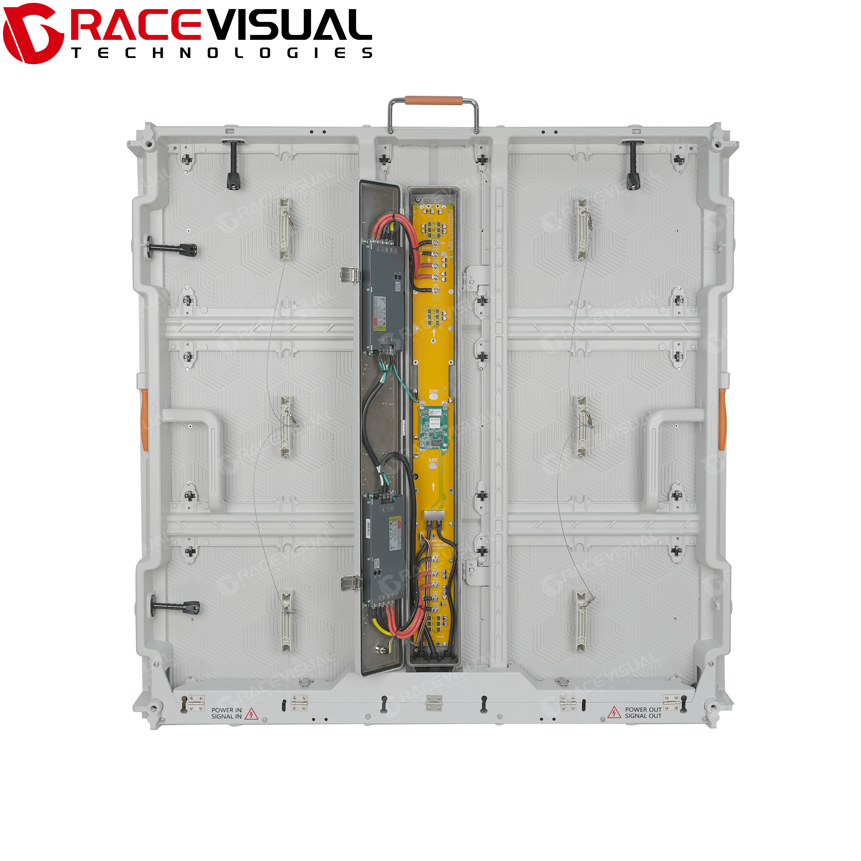 Outdoor Fixed LED Display OA Series 960x960mm Cabinet High Brightness IP66