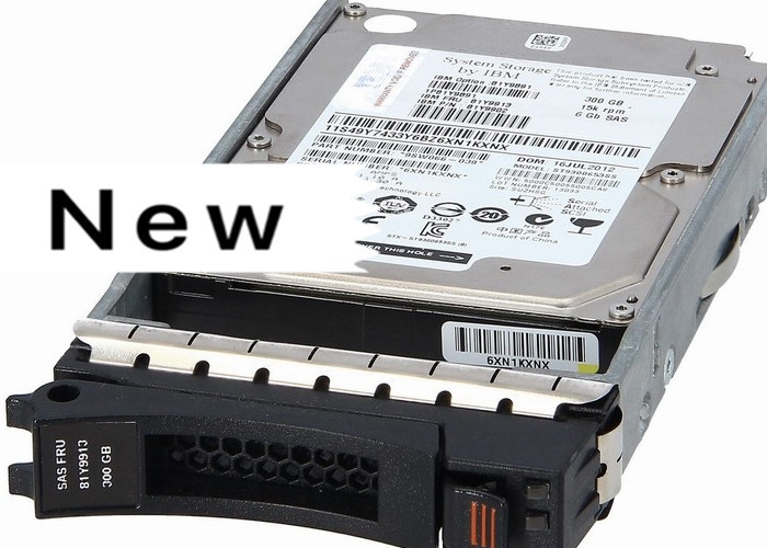 15K RPM 6GB IBM Hard Disk SAS 2.5 81Y9891 81Y9902 81Y9913 1 Year Warranty