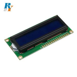 RYP1602A 16x2 Character LCD Display Module STN Blue Transflective Positive