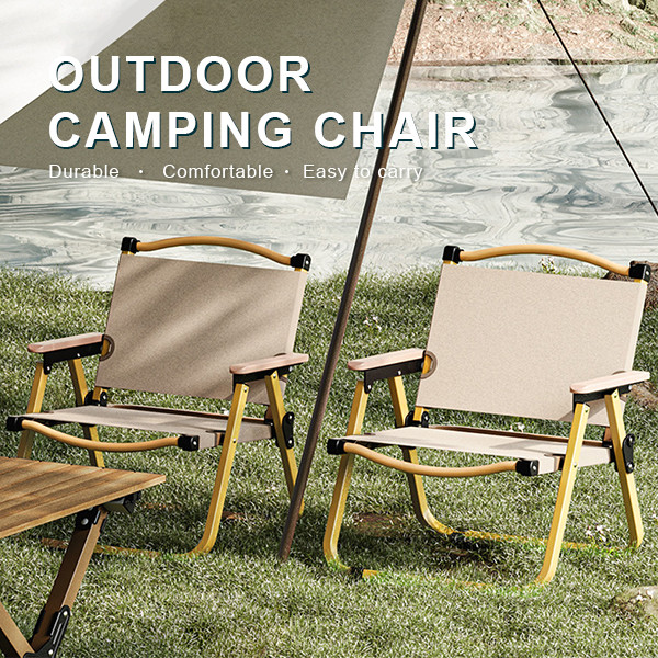 Easy To Use Portable Camping Chair Lightweight Compact Metal Kids