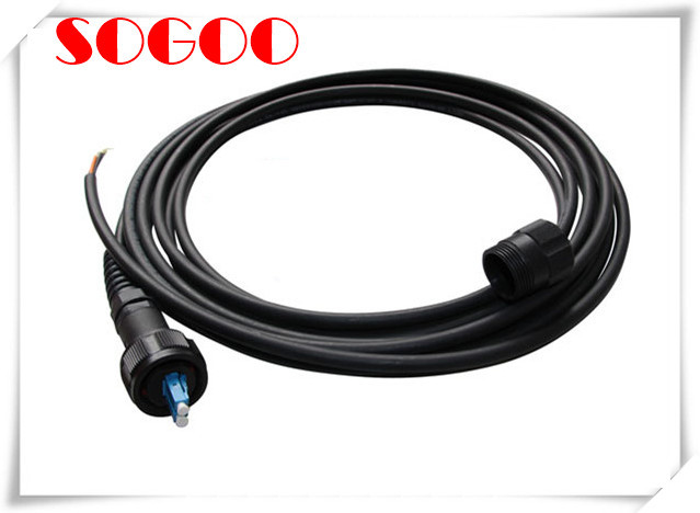PDLC Outdoor Tactical Armored Fibre Optic Cable CPRI FC / SC FTTA Waterproof