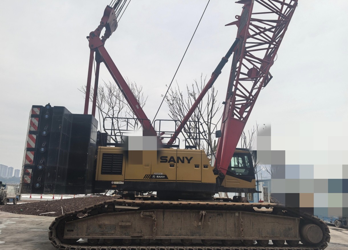 Second Hand 135 Ton Used 2020 Crawler Crane With Low Energy Requirements