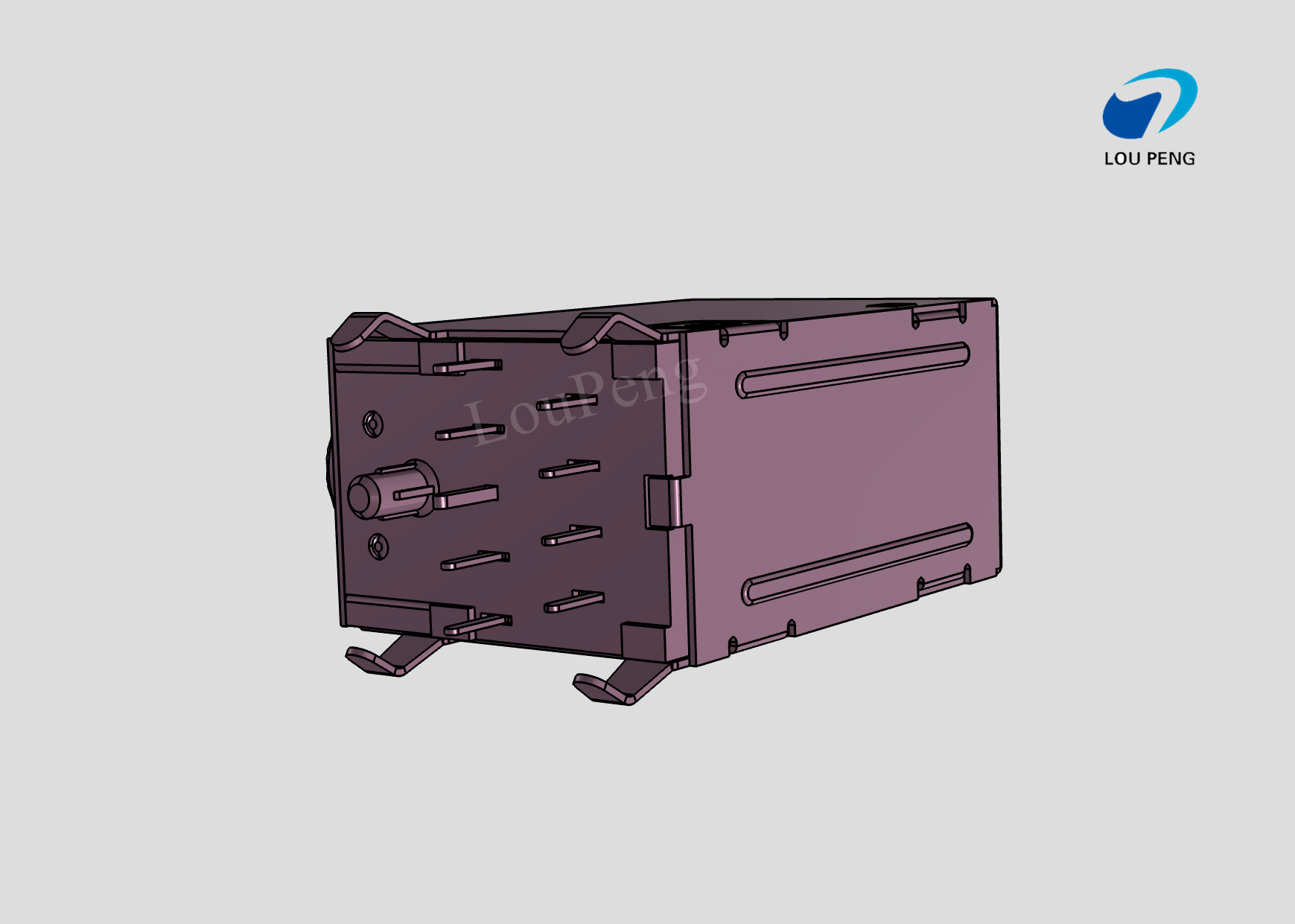 DC Jack Connectors, Cable-to-Board, 9 Position, Phone Jack, Right Angle, Printed Circuit Board, DIP