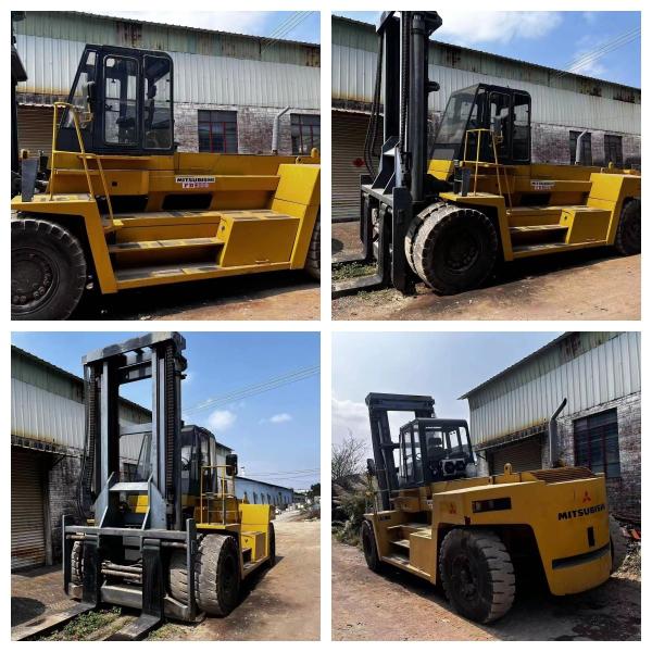 Quality Certified Capacity | Low Hours | Ready To Work Used MITSUBISHI FD300 Forklift - 30T for sale