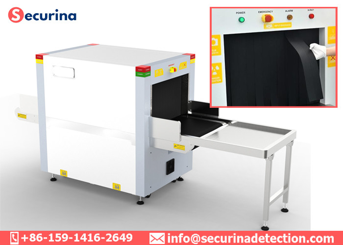Public Places Security Safety X Ray Baggage Scanner 0.22m/s Conveyor Speed 140kv