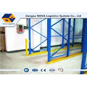 Durable Steel Double Deep Pallet Racking , Drive Through Pallet Racking