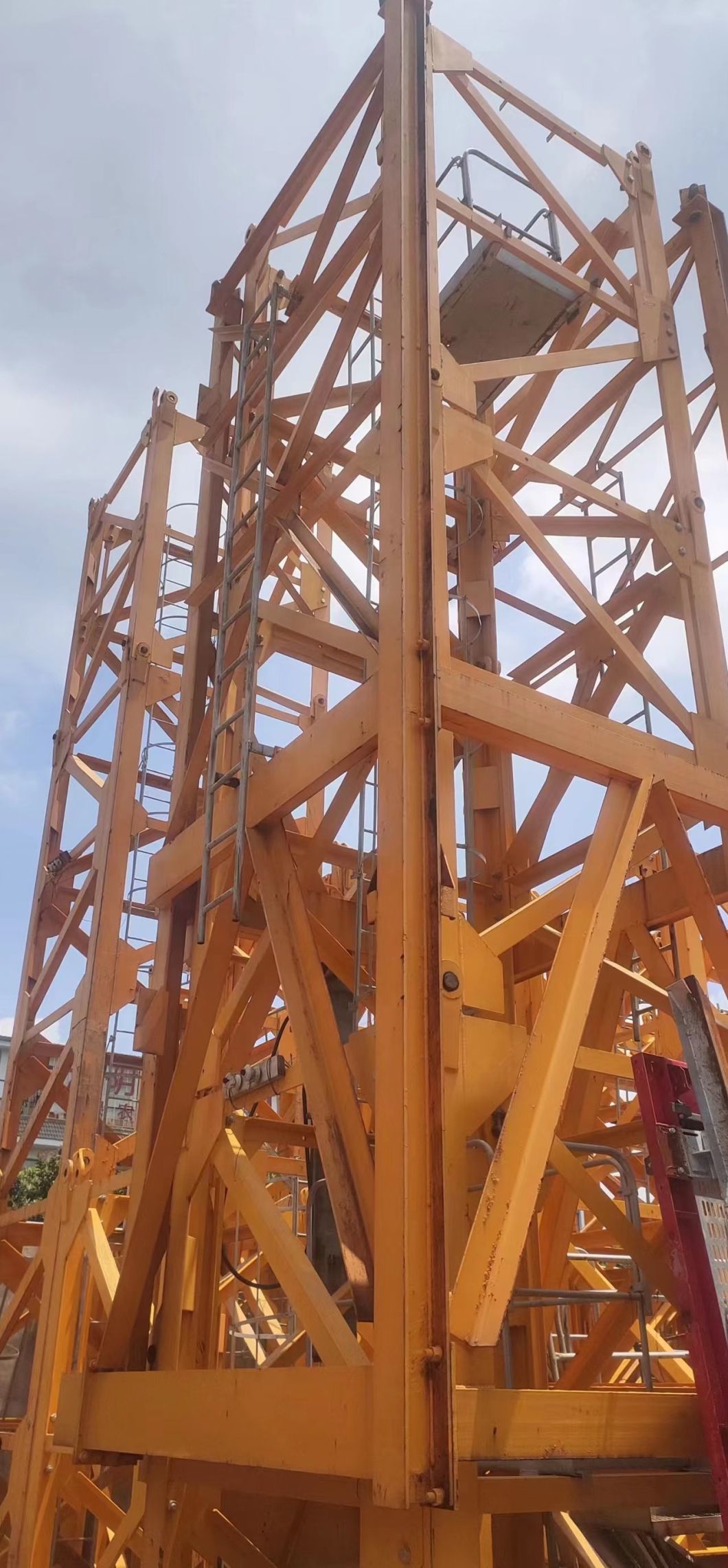 Taizhou Tenda 6016-10 Used Tower Crane for Sale