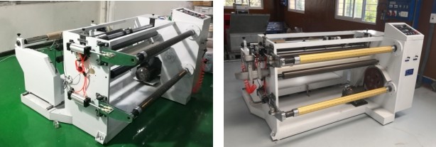 PET Shearing Polyester Film Slitting Machine Automatic With Meter Calculation