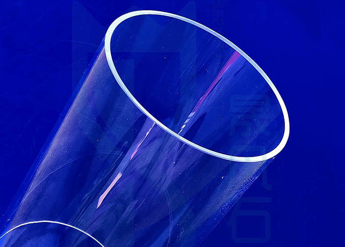 Customized Combustion Internal Quartz Glass Tube For High Temperature
