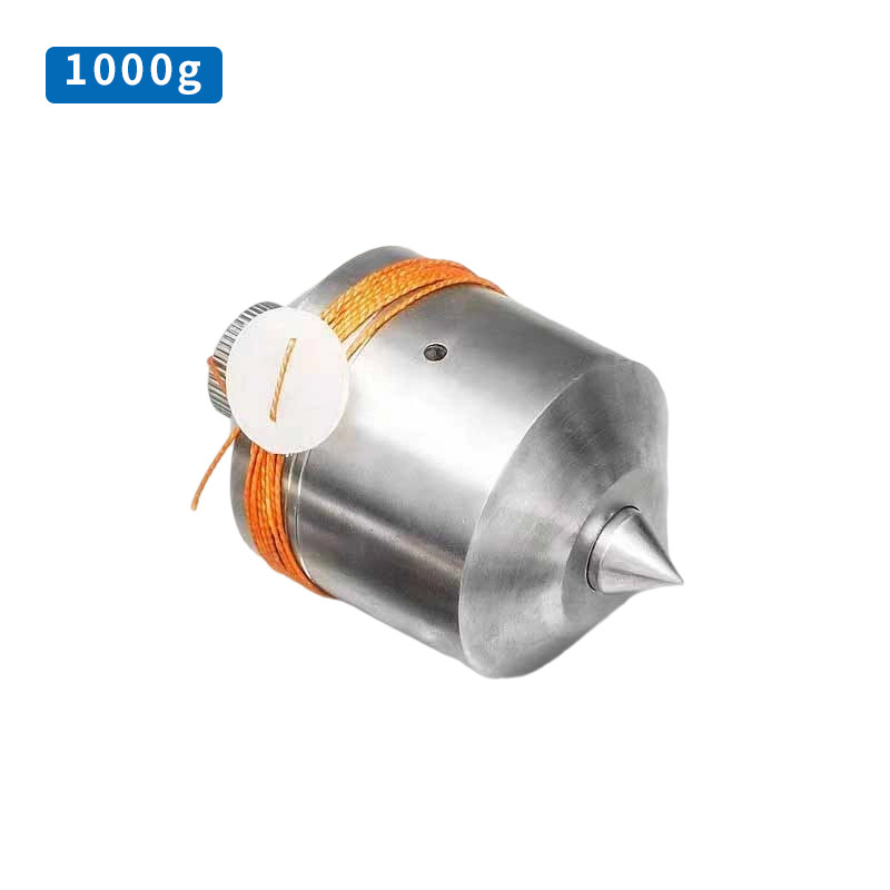 High-Precision Stainless Steel Plumb Bob for Accurate Vertical Alignment Surveying and Mapping Plumb Bob Tip movable