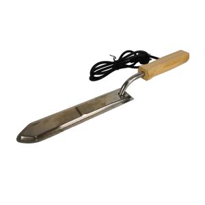 Scrape Stainless Steel Heated Uncapping Knife With Wood Handle