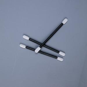  Cleanroom Sponge Esd Safe Swabs Black Pp Stick For Cleaning Electronics Manufactures