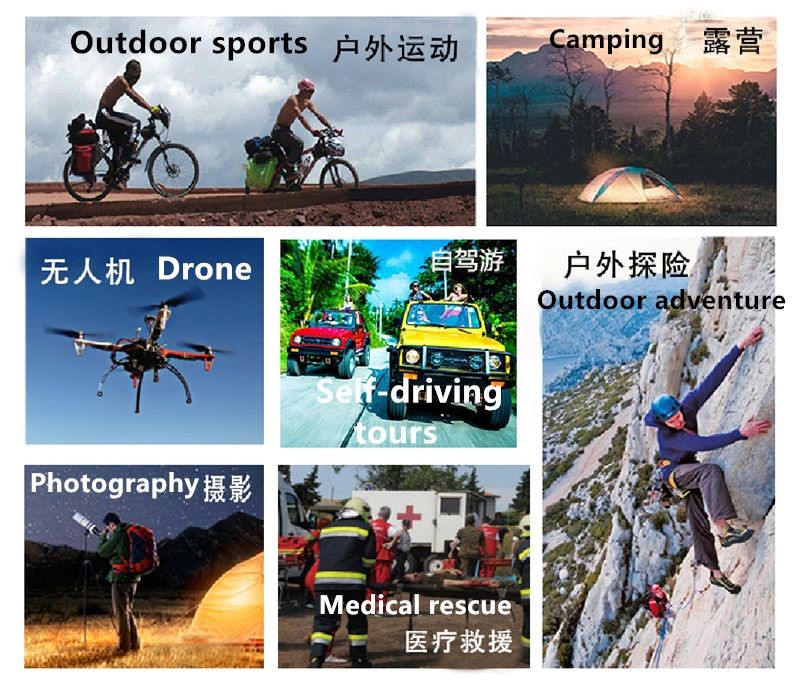 Portable 1200W Solar Power Station Must Essential Outdoor Battery Power Generator with 230V for Home Use US Plug Type