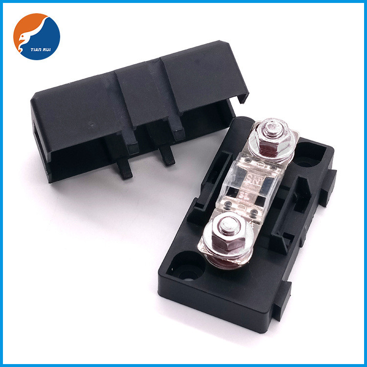 Strength M5 Bolt MIDI ANG ANS Strip Fuse Holder Box for Car Automotive Motorcycle