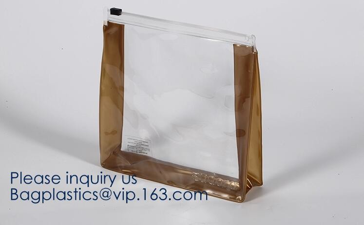 Custom Screen Printing Clear EVA k Bags Portable Travel MakeupToiletry Cosmetic Bag Packing Pouch, BAGEASE PACK