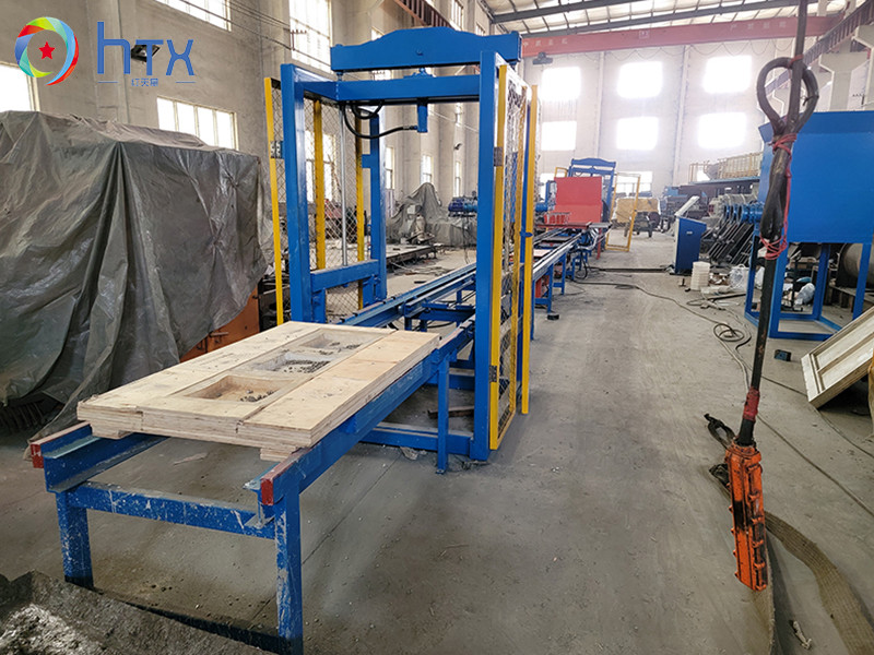 House Exterior Cultured Concrete Wall Panel Machine Automatic Wet Doser