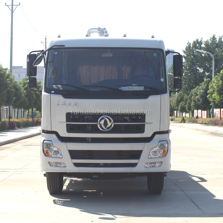 15000L 6x4 Heavy Duty Sewage Suction Truck 85km/H Max Speed Dongfeng