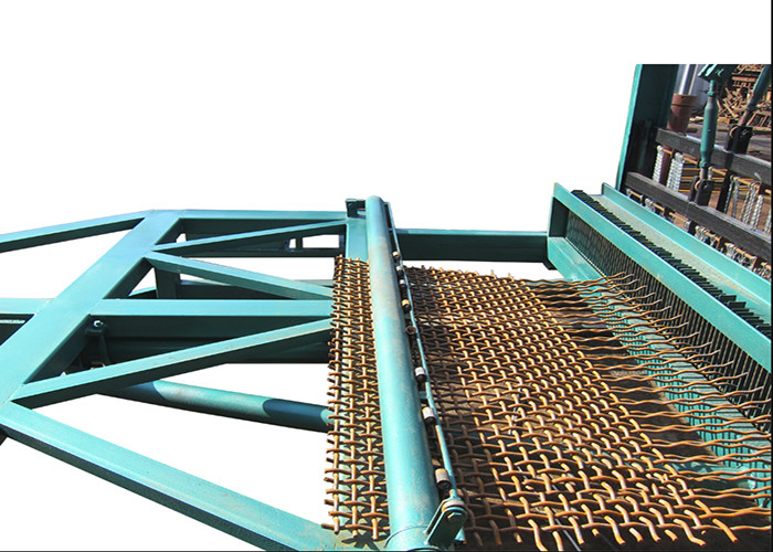 Multifunctional Crimped Wire Mesh Weaving Machine 0.4-1.6mm Wire Diameter