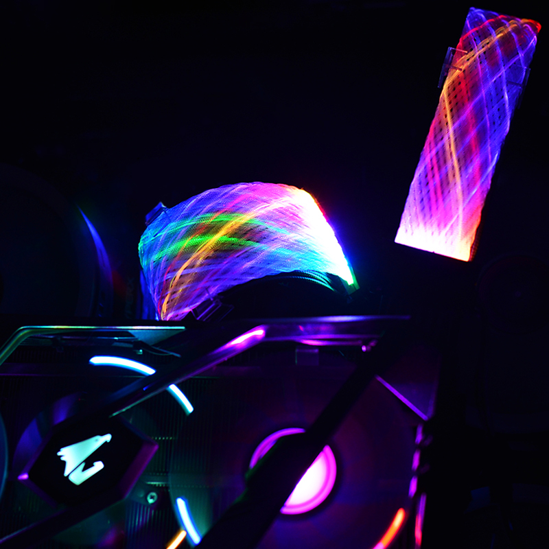 24p RGB cable Connector Wire Power Adapter With Motherboard Synchronous RGB Extension cable for computer gaming