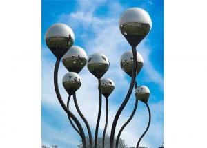 China 300cm High Modern Stainless Steel Landscape Art Sculpture on sale
