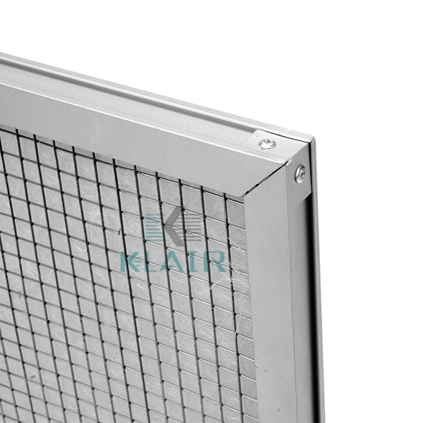 Heat Resistant Air Pre Filter , G1 Coarse Efficiency Glass Fiber Filter