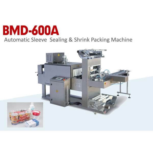 Quality Automatic Sleeve Sealing & Shrink Food Packaging Machine with Label Function for sale