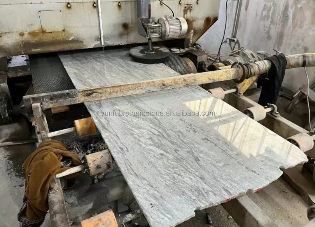 2700kg/m3 Granite Density Modern Indian White Granite Slabs for Graphic Design Projects