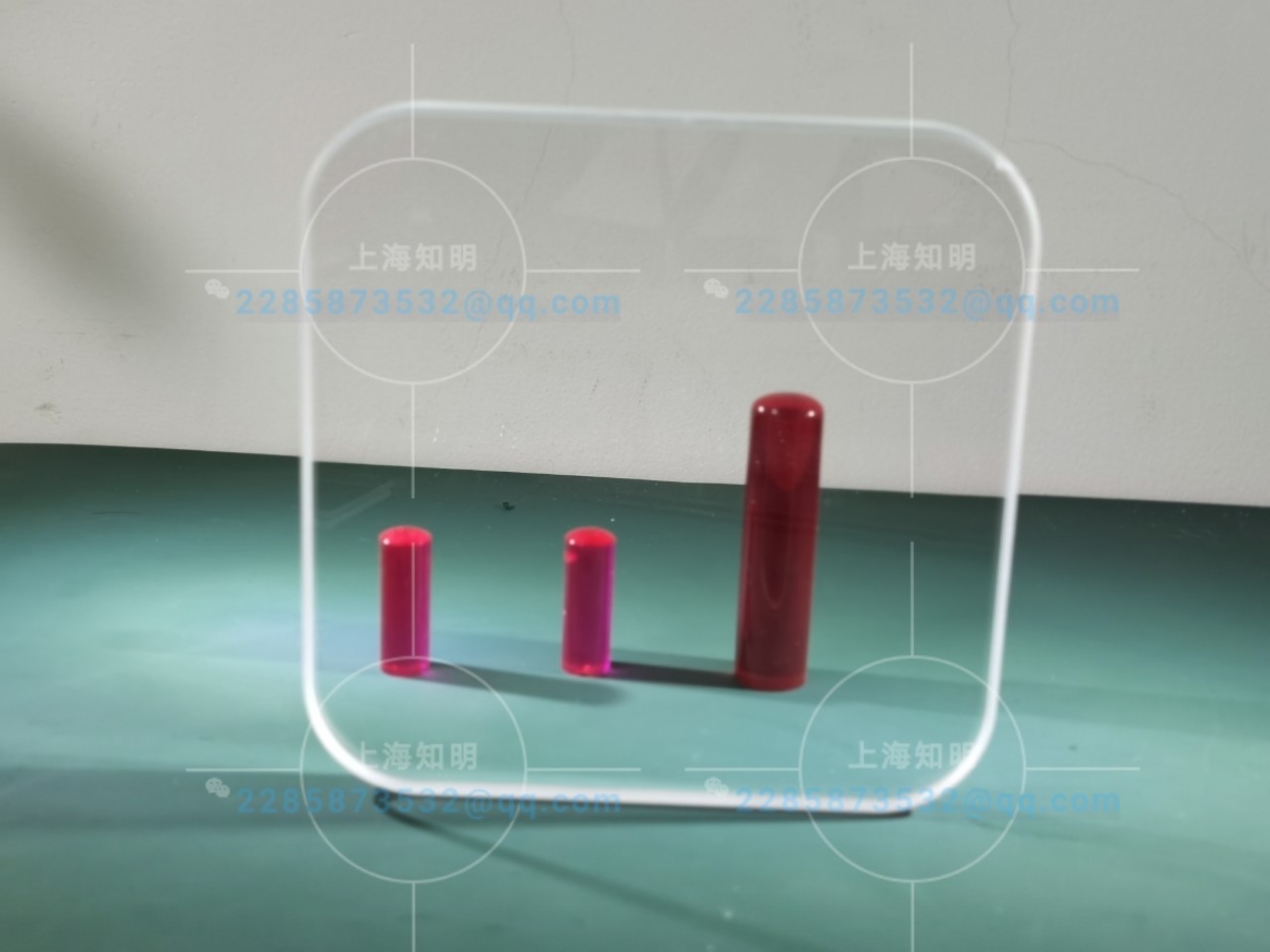 Al2O3 9.0 Hardness Doped Polished Synthetic Ruby
