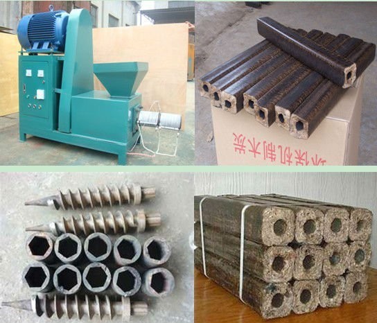Rice Husk Straw Biomass Briquette Making Machine For Agriculture
